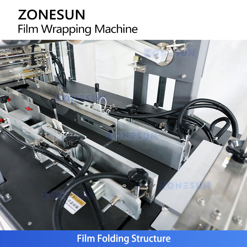 Heat sealing wrapping machine