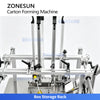 ZONESUN ZS-SEFM01 Semi-Automatic Paperboard Carton Forming Machine for Cosmetic Boxes