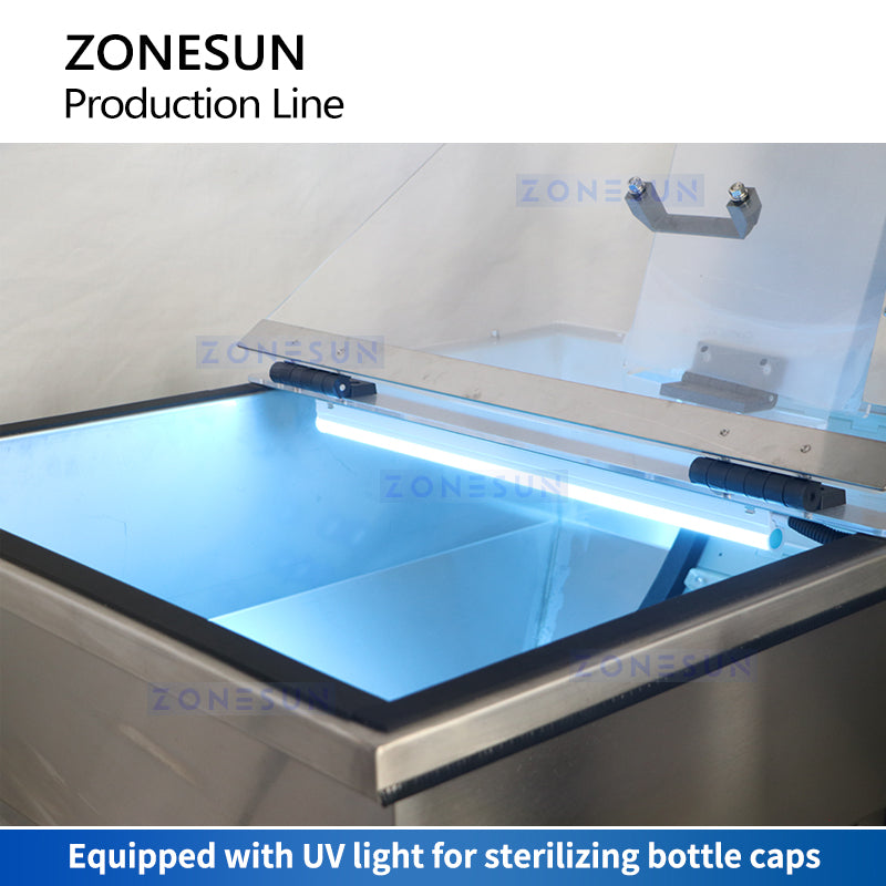 ZONESUN ZS-FAL180F5 Corrosive Liquid Packaging Line for Gallon Bottles & Chemicals