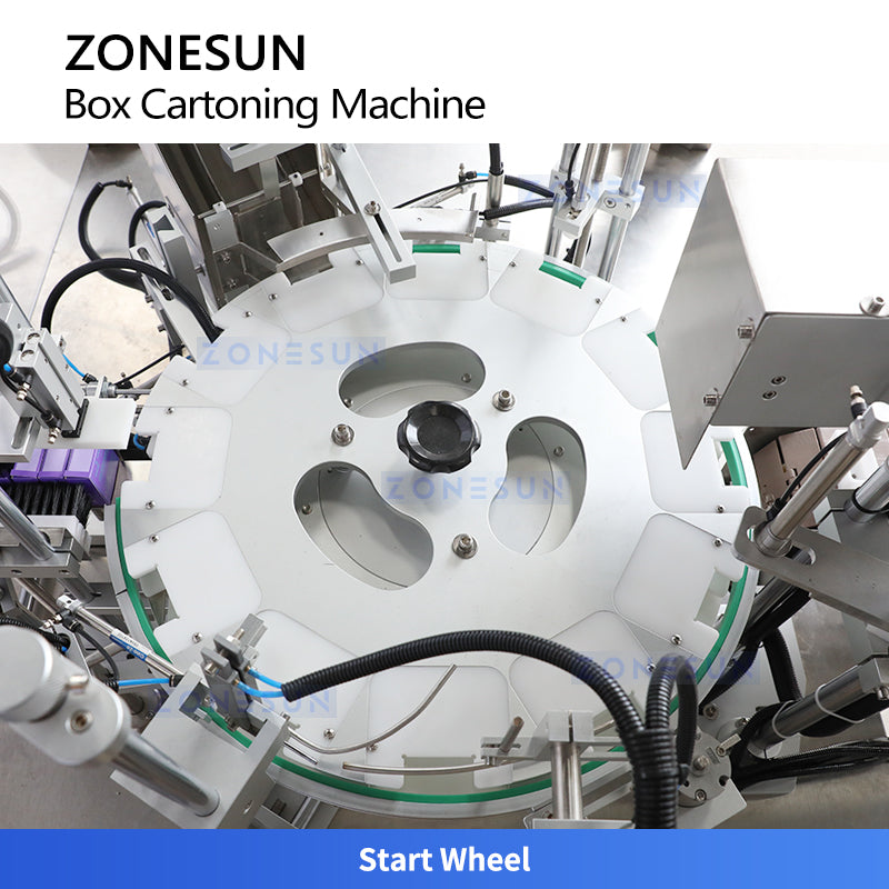 ZONESUN ZS-MSZH50L2 Automatic Vertical Cartoning Machine Cable Packaging Equipment
