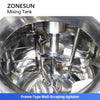 Vacuum Emulsifying Mixer Tank
