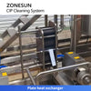 ZONESUN ZS-CIP500 Series Automatic CIP Cleaning System with 3 Tanks for Food Beverage Processing