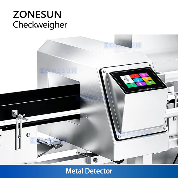 ZONESUN ZS-MD910K Automatic Weight Inspection & Metal Detection Machine