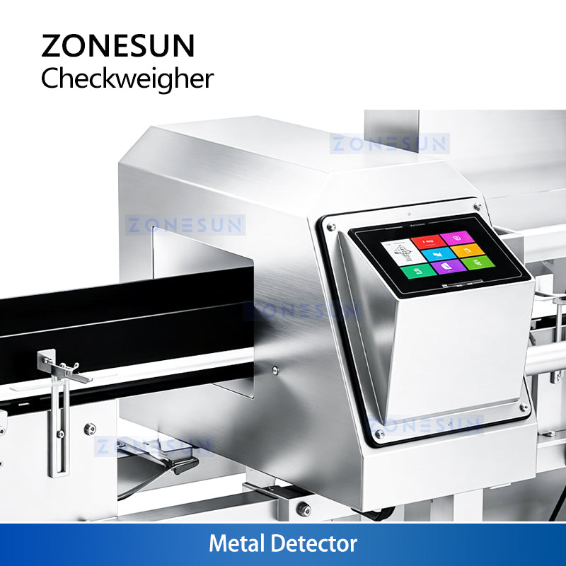 ZONESUN ZS-MD910K Automatic Weight Inspection & Metal Detection Machine