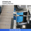 Automatic Round Bottle Cap & Body Labeling Machine