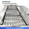 ZONESUN ZS-JF8C Semi-Automatic 8-Lane Hardware Candy Counting Filling Machine