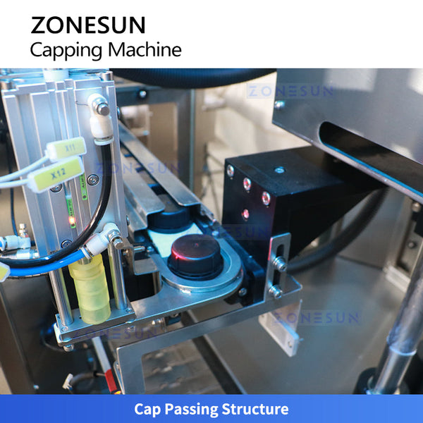 ZONESUN Tracking Bottle Capping Machine