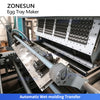 ZONESUN ZS-PT1000 Automatic Rotary Pulp Molding Machine for Egg Trays Fruit Trays and Biodegradable Paper Packaging