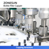 ZONESUN ZS-AFC70 Dual-Station Roller Ball Bottle Filling and Capping Machine