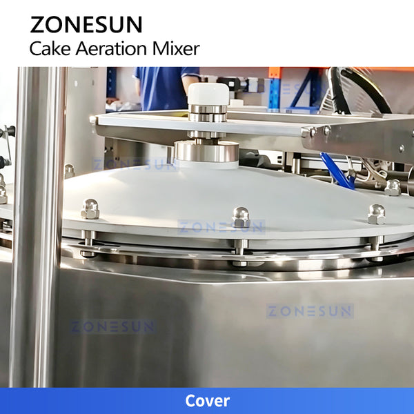 ZONESUN ZS-DG130 Automatic Cake Aeration Mixer for Sponge Cake Chiffon Cake and Pound Cake Bakery Production