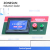 ZONESUN ZS-FK4000 Induction Sealing Machine Water-cooled Bottle Neck Aluminum Foil Continuous Sealer