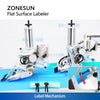 ZONESUN ZS-TB160P2 Automatic Flat Surface Labeling Machine For Carton Box Double Label