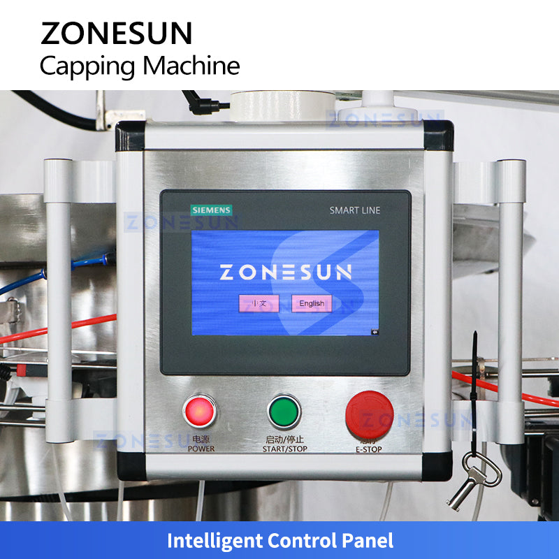 ZONESUN ZS-XG445A Trigger Sprayer Pump Bottle Capping Machine