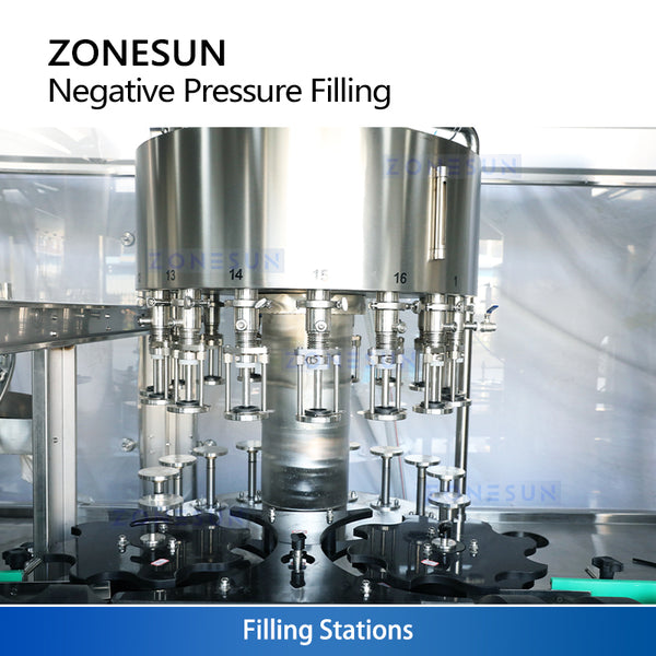 Spirit bottling equipment