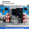 ZONESUN ZS-EW30 Automatic Wire Cutting Stripping Coding Machine for Wire Harness Processing
