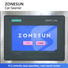 ZONESUN ZS-ACS1 Automatic Can Sealing Machine Customized Seamer