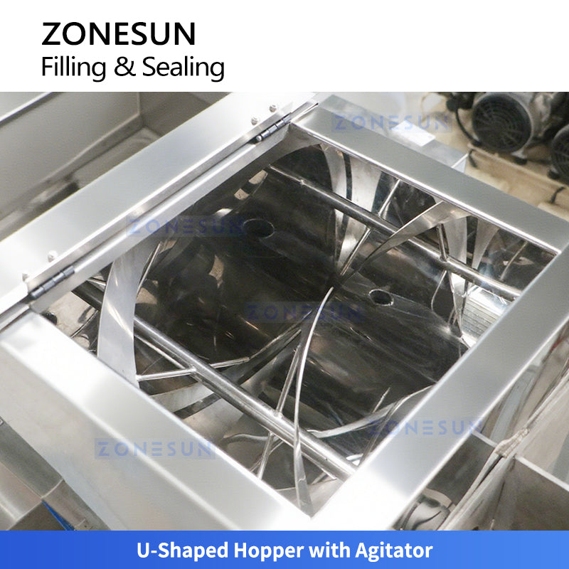 ZONESUN ZS-FS220U Automatic VFFS Sachet Packing Machine for Liquids & Pastes