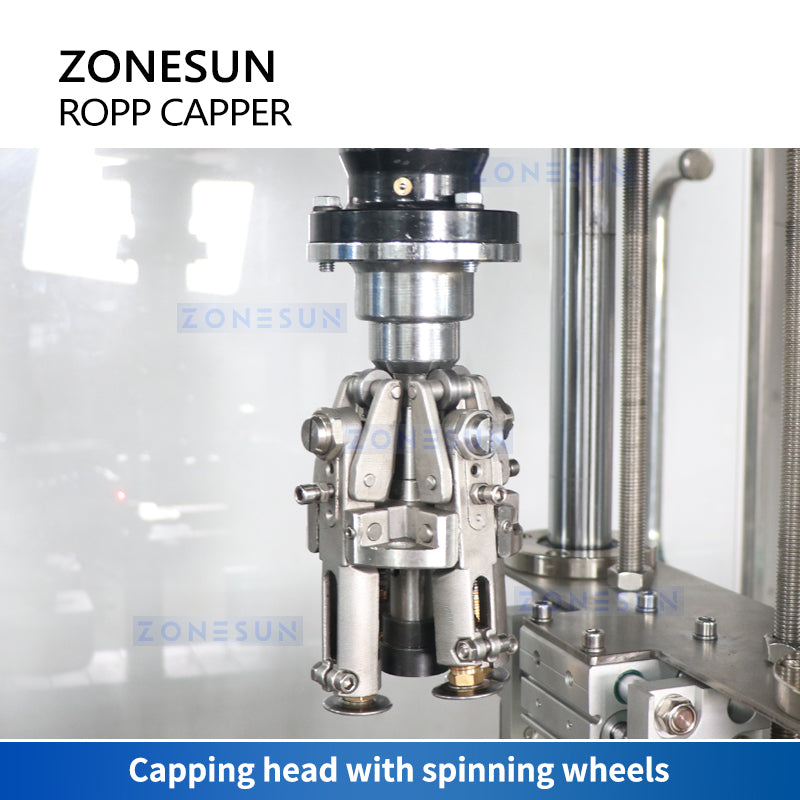 ZONESUN ZS-XG440Z Automatic Aluminum Pilfer Proof Capping Machine