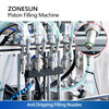 ZONESUN ZS-YT6T-6PX 6‑Head Servo Piston Paste Filling Machine