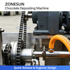 ZONESUN ZS-DJ400 Automatic Chocolate Depositor Machine for Chocolate Chips Drops and Buttons