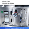 Plastic cap sorting machine