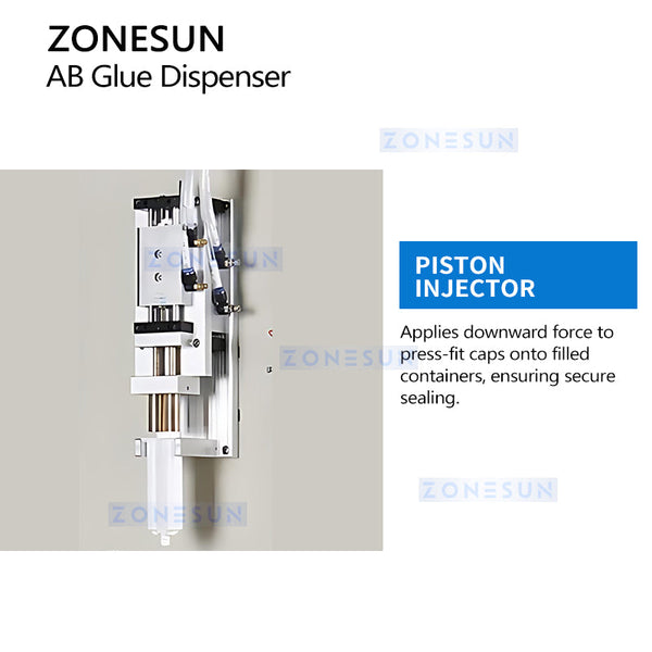 ZONESUN ZS-AGD3 Automatic Low-Viscosity AB Glue Filling Machine Glue Dispensing Machine