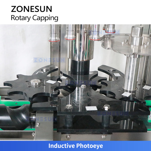 ZONESUN ZS-XG440K Automatic Wine Bottles ROTARY Corking Machine
