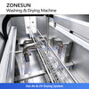 ZONESUN ZS-PM2 Tunnel Pasteurizer with Washing and Drying for Bottles and Cans
