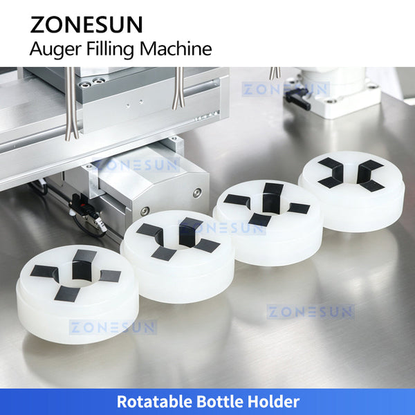 ZONESUN ZS-MCS4 Dual-Color Spiral Pattern Cosmetic Cream Filling Machine