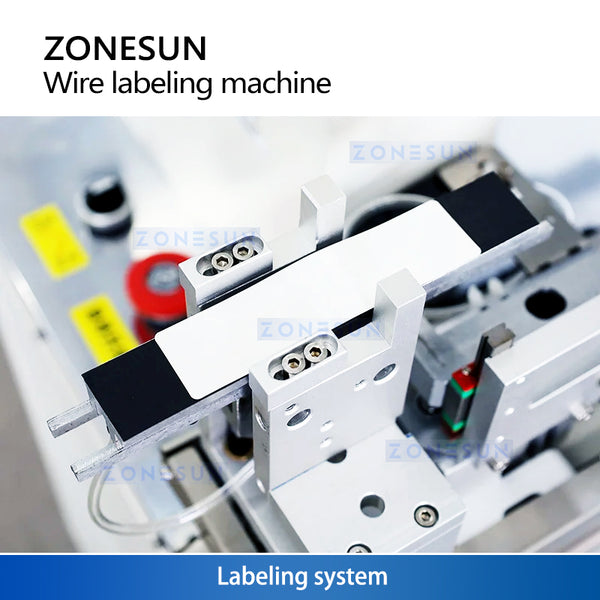 ZONESUN ZS-WTB1 Automatic Wire Harness Label Printing and Folding Machine