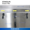 ZONESUN ZS-CF4A Semi-automatic Carbonated Drinks Liquid Mixing and Filling Machine