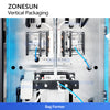 ZONESUN ZS-FS120Q Vertical Powder Packing Machine | Automatic Sachet Auger Filler and Sealer 30-40BPH