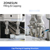 Dropper Bottle Liquid Filling and Capping Machine