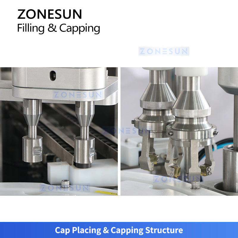 Dropper Bottle Liquid Filling and Capping Machine