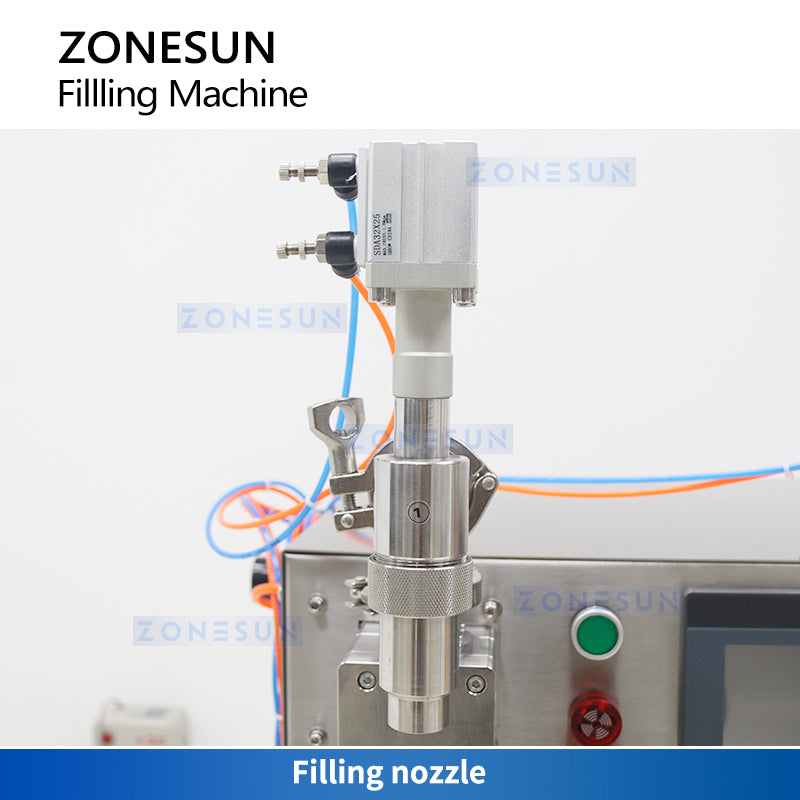 ZONESUN ZS-YTMP45L2 Double Head Bucket Liquid Filling Machine