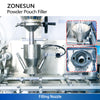 ZONESUN ZS-AFS210 Automatic Powder Pouch Bag Filling Sealing Machine