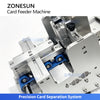 ZONESUN ZS-MY150 High Speed Automatic Card Feeder Machine for Cards Labels Bags and Leaflets