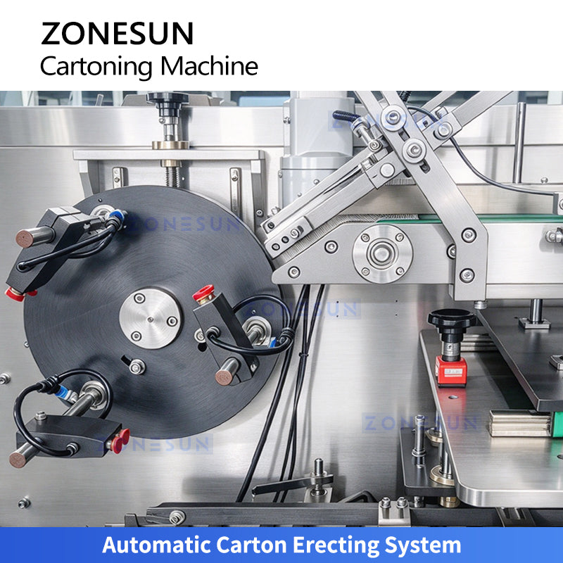 ZONESUN ZS-MSZH70N automatic horizontal bottle cartoning machine, product image 4