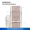 ZONESUN ZS‑SLJ1 Automatic Customizable Cap Feeding Elevator Machine
