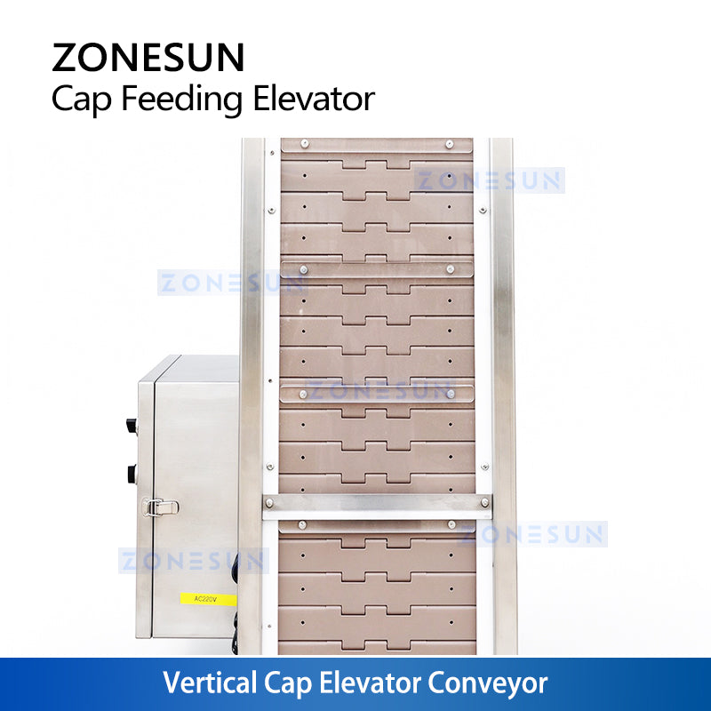 ZONESUN ZS‑SLJ1 Automatic Customizable Cap Feeding Elevator Machine