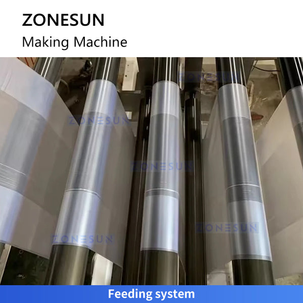 ZONESUN ZS-PZD2 Automatic Dual-Channel Vest Bag Making Machine