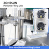 ZONESUN ZS-FAL180X17 Automatic Perfume Filling Capping & Labeling Line
