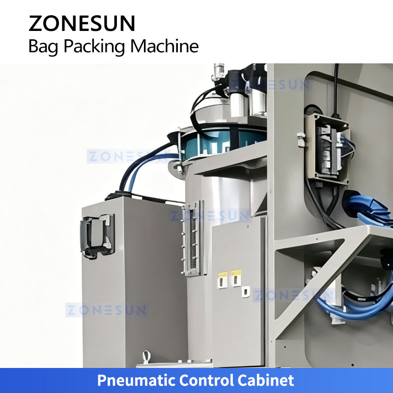 Automatic bag placing machine