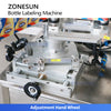 ZONESUN ZS-TB300L Automatic Double Side Labeling Machine Round Square Flat Bottle Labeler