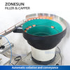 ZONESUN ZS-FAL180B4 Automatic Paste Bottle Filling Cap Pressing Production Line