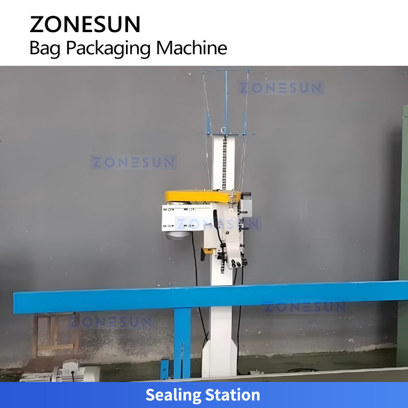 ZONESUN ZS-DCS50 Fully Automatic Bulk Bag Filler Granule Powder Filling Sealing Equipment