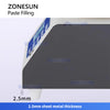ZONESUN ZS-DTFP1 Semi-Automatic Paste Filling Machine Cream Honey Quantitative Filler