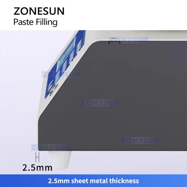 ZONESUN ZS-DTFP1 Semi-Automatic Paste Filling Machine Cream Honey Quantitative Filler