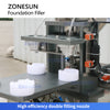ZONESUN ZS-GTLF2 Dual-Head Cushion Compact Filling Machine for Cosmetic Production