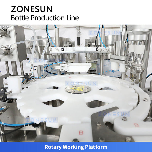 Essential oil filling labeling machine